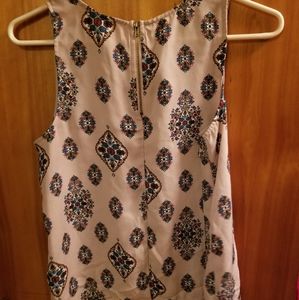 Tank style blouse